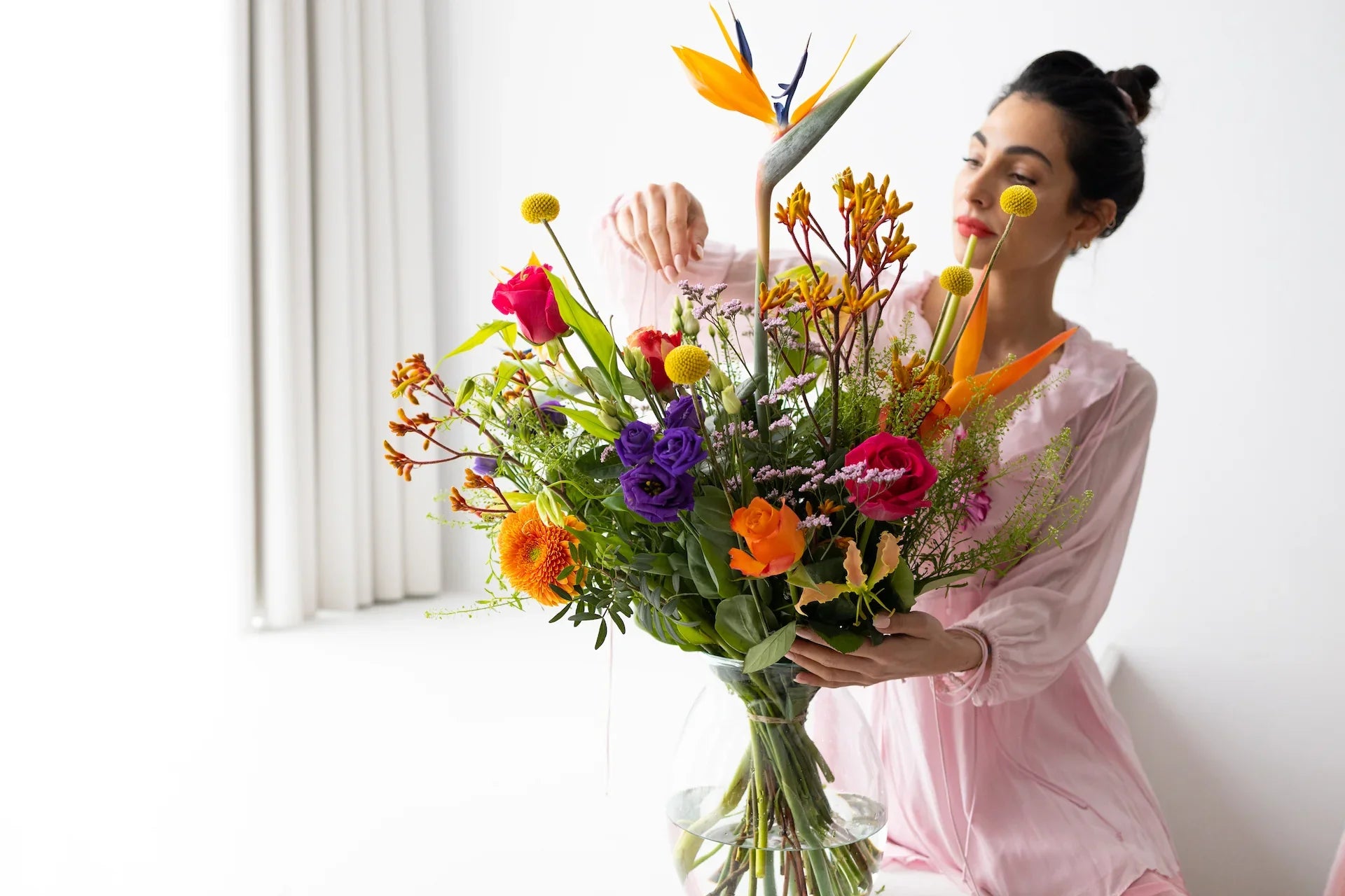 Bloemen verjaardag vrouw