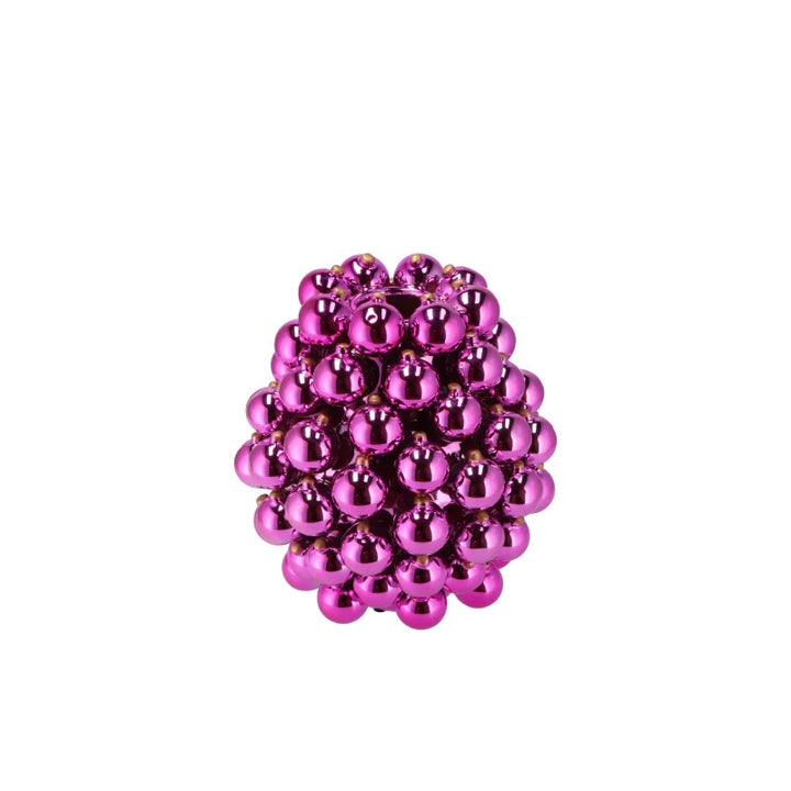 Christmas ball vase fuchsia